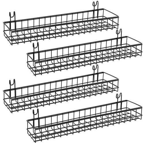 Pcs black metal grid - black,